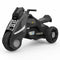 Ride-On Toy 6V/4.5Ah Front LED 3 Wheels Motorcycle Tricycle for 2-4 years Kids (Black)