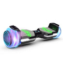 Full Fuselage Dazzling Lights Wheel Self Balancing  Hoverboard with Bluetooth Speaker for Kids & Adults
