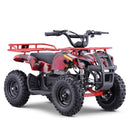 HOVER HEART Dirt Quad 500 for Kids Teenager, 36V Electric 4-Wheeler for Teens, X-Large Metal Frame, Speed Control, Suspension, Disc Brake, Charger Included