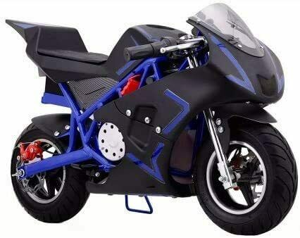 Mini Gas Power Pocket Bike Motorcycle,40CC 4-Stroke Ride on Toys by EPA Approved