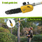 20V Coreless Trimmer / Chainsaw / Edger, 4-in-1 Multi Function Garden Electric Tool with String and 3-tooth-Blade Trimmer, 8 inch Chainsaw and 10 inch Edger for Garden, Back Yard and Plants