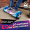 HOVERSTAR Bluetooth Hoverboard, 8 Inch Real Self Balancing Scooter, LED Light-Up Foot Pads Glow, 500W Motor, 20 Cells Battery Long Distance, Max Weight 220 lb, Max Speed 7Mph