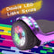 H-Rogue All-Terrain Bluetooth Hoverboard with Light-Up Wheels | Purple