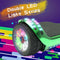 H-Rogue All-Terrain Bluetooth Hoverboard with Light-Up Wheels | Green