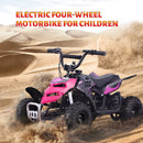 SKRT MONSTER INSECT 24V 100W ALL TERRIAN MINI ELECTRIC QUAD BIKE ATV FOR KIDS (6~12 YEARS OLD)Pink