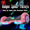 Spider Hoverboard Self Balancing Scooter 6.5" Two-Wheel Hoverboards with Bluetooth Speaker and LED Lights Electric Scooter for Kids and Adult
