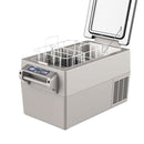 KAPAS 32L(34 Quarts) DC 12/24V portable compressor refrigerator freezer car fridge for car, home, truck and camping