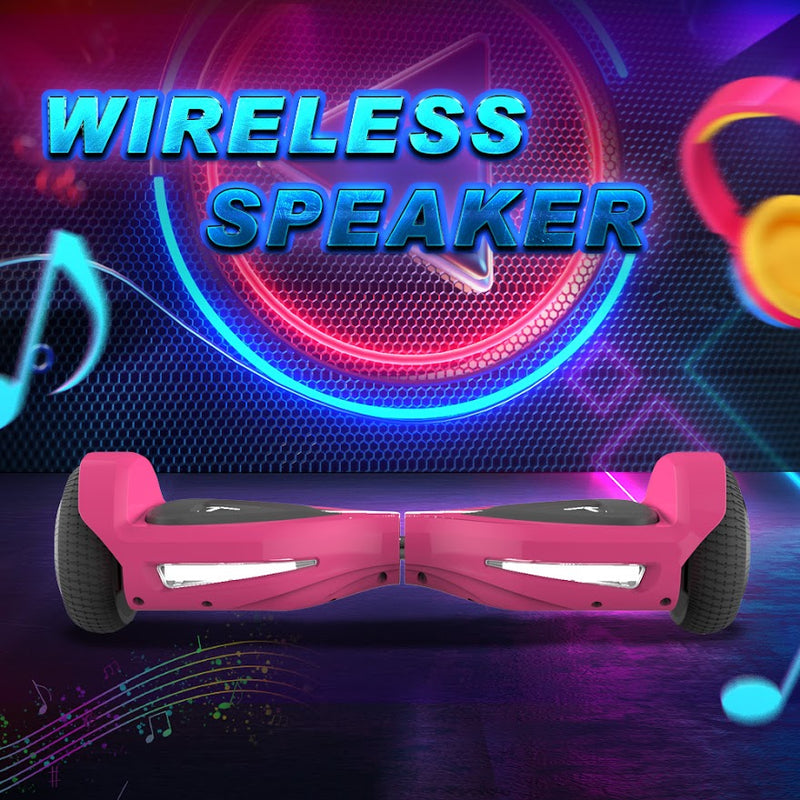 Hoverboard Self Balancing Scooter for Kids Hover Board with 6.5" Wheels Built-in Bluetooth Speaker Bright LED Lights