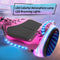 Crystal Light Wheel Hoverboard, New Version Bluetooth Hover Board, Chrome and Design Color Self-Balance Electric Scooter