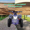 Titan ATV Motor Power 350 w Brush Motor. Battery 24 v 12 Ah-Blue