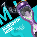 Bluetooth Hoverboard with Pearl Skin, 6.5" Self Balancing Scooter with Wireless Speaker for Music, with LED Light up Pedal and Wheels for Fun