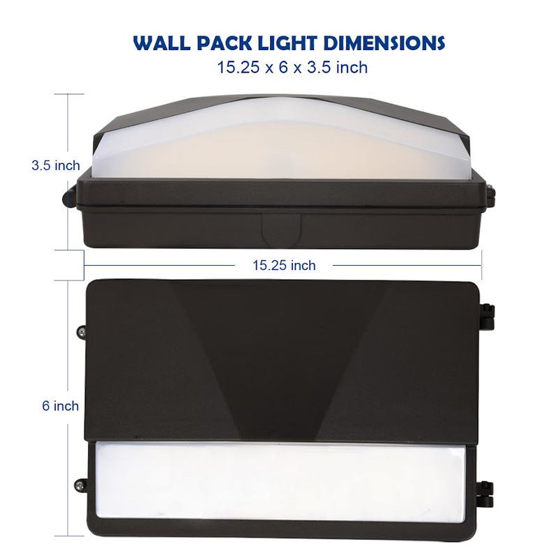 LED Wall Pack Light 70W, with Industrial Outdoor LED Wall Lights Out Door for House Warehouses
