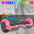 Spider Hoverboard Self Balancing Scooter 6.5" Two-Wheel Hoverboards with Bluetooth Speaker and LED Lights Electric Scooter for Kids and Adult