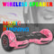 Spider Hoverboard Self Balancing Scooter 6.5" Two-Wheel Hoverboards with Bluetooth Speaker and LED Lights Electric Scooter for Kids and Adult