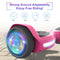 Hoverboard Self Balancing Scooter for Kids Hover Board with 6.5" Wheels Built-in Bluetooth Speaker Bright LED Lights