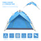 Waterproof Instant Pop Up Double-Deck Tow-Door Camping Tent , 2-3 Person Easy Quick Setup Dome Family Tents for Camping, Can be Used as Pop up Sun Shade