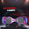 HOVERSTAR Hoverboard All New Version-HS2.0, Chrome Color & Coating Skins Two Wheels Self-Balancing Scooter with Wireless Speaker Playing Music & Led Wheels Flashing Lights
