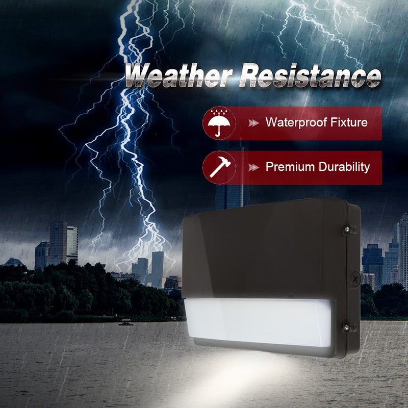 LED Wall Pack Light 70W, with Industrial Outdoor LED Wall Lights Out Door for House Warehouses