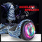 HOVERSTAR Hoverboard All New Version-HS2.0, Chrome Color & Coating Skins Two Wheels Self-Balancing Scooter with Wireless Speaker Playing Music & Led Wheels Flashing Lights