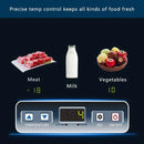 KAPAS 52L(55 Quarts) DC 12/24V portable compressor refrigerator freezer car fridge for car, home, truck and camping