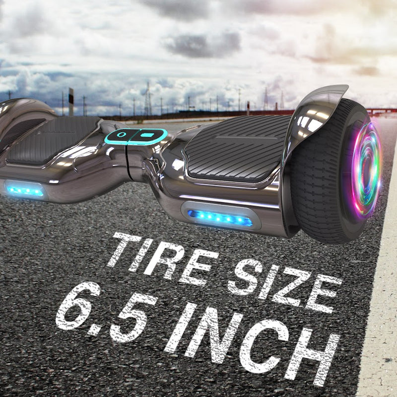Hoverboard Self Balancing Scooter for Kids  Hover Board with 6.5" Wheels Built-in Bluetooth Speaker Bright LED Lights UL2272 Certified