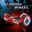 Newest  Electric Hoverboard Dual Motors Two Wheels Hover Board Smart Self Balancing Scooter with Built-in Bluetooth Speaker LED Lights for Adults