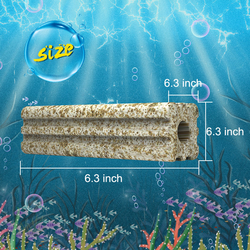 Aquarium Filter Media Porous 100pcs Bio Ceramic for Fresh Water, Sea Water Aquarium Fish Tank and Koi Pond