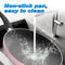 Aluminum Alloy Non-Stick Cookware Set, Pots and Pans - 8-Piece Set (Light Pink)