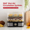 KAPAS Food Dryer Dehydrator, 245W Electric Food Dehydrator Machine