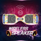 HOVERSTAR Hoverboard All New Version-HS2.0, Chrome Color & Coating Skins Two Wheels Self-Balancing Scooter with Wireless Speaker Playing Music & Led Wheels Flashing Lights