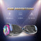 HOVERSTAR Hoverboard All New Version-HS2.0, Chrome Color & Coating Skins Two Wheels Self-Balancing Scooter with Wireless Speaker Playing Music & Led Wheels Flashing Lights