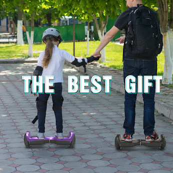 Bluetooth Hoverboard with Pearl Skin, 6.5" Self Balancing Scooter with Wireless Speaker for Music, with LED Light up Pedal and Wheels for Fun
