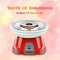 KAPAS Cotton Candy Maker, Red Candyflows Machine with Sucker for Party, Holiday
