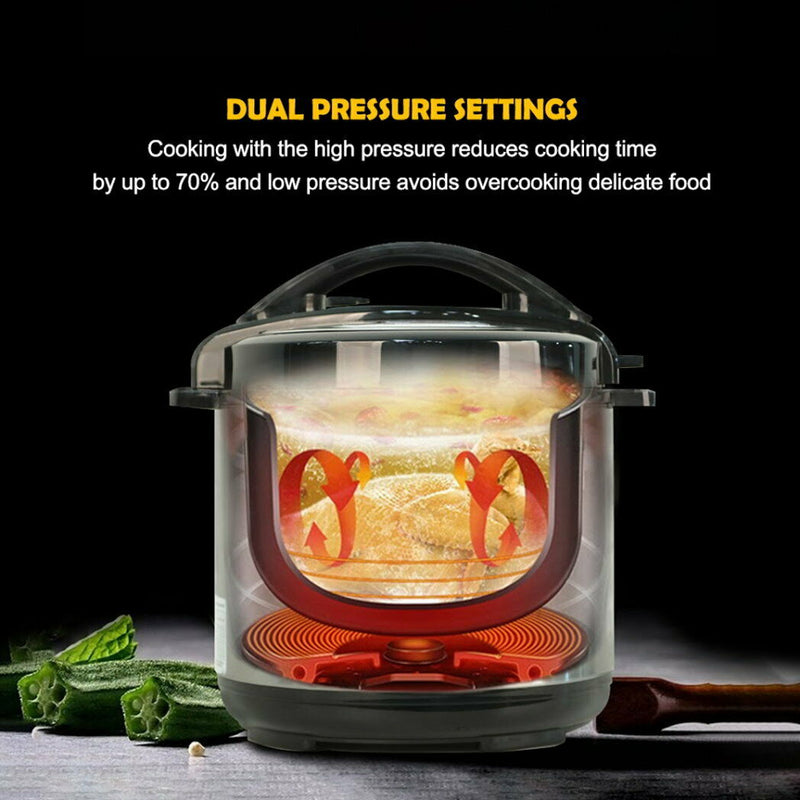 KAPAS 6L (6.34 Quart) Smart Programmable Electric Pressure Cooker
