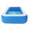 6 Person Large Inflatable Swimming/Ball Pool 120"x72"x22" 0.3mm PVC Thickness