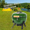 Ceramic BBQ Grill 8inch, Easy to carry, for Outdoor Cooking, Picnic, Patio, Backyard，green