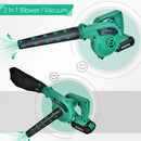 Cordless Leaf Blower - KIMO 20V Lithium 2-in-1 Sweeper/Vacuum