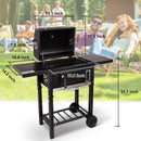 kapas Outdoor Foldable and Portable Charcoal BBQ Grill for Picnic, Camping, Patio Backyard Cooking