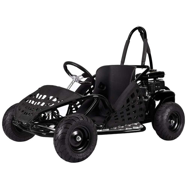 BAJAX 79cc 2.5HP 4-Stroke (EPA Approved) Off Road Go Kart - Black