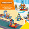 Hillo 150 PCS Magnetic Tiles Building Blocks Sets to Boys Girls Preschool for Cultivating Creativity Imagination, Hand-on Ability and Intelligence