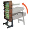 FITPHER Save space fancy foldable foosball game table for kids and adult