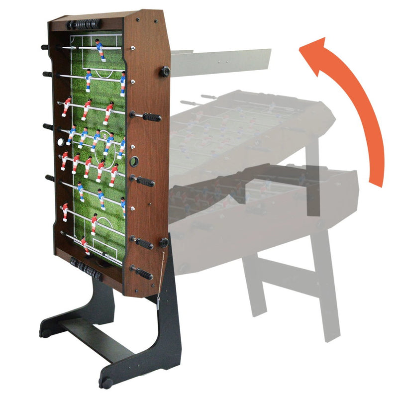 FITPHER Save space fancy foldable foosball game table for kids and adult