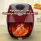 Electric Air Fryer, 4.8 Quarts,7-in-1 One-Touch Screen Cook Presets-RED