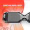 6.5'' Hoverboard with Front/Back LED & Bluetooth Speaker, Self-Balance Flash Wheel, UL Chrome Black
