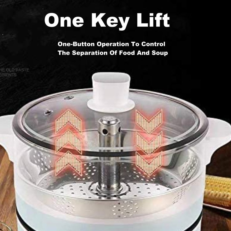 Kapas intelligence Lifting Hot Pot 2.5 Liters Household Automatic Multi-function Pot Lifting Split Type