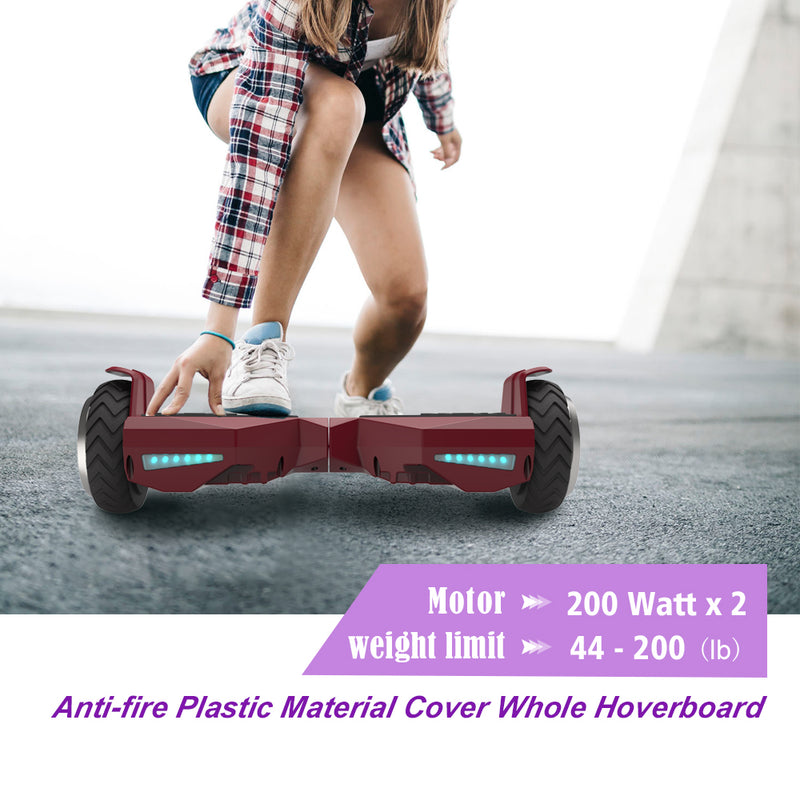 Hoverheart H-Warrior 6.5" Hoverboard | Red
