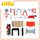Hillo Professional Repairman 64 pcs workbench Tools Set Tool bench Pretend Play Educational Toys