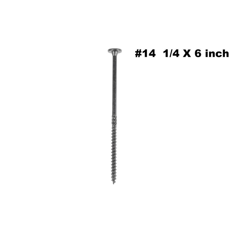 KAPAS Decking/Fencingng/ Framing Black Wood Screws