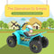 HOVERHEART 6V Kids Electric Ride On Mini ATV Quad Bike 4 Wheeler Toy Car (Blue)
