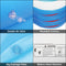 6 Person Large Inflatable Swimming/Ball Pool 120"x72"x22" 0.3mm PVC Thickness